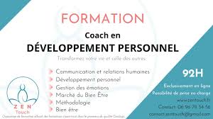 coach en développement personnel formation